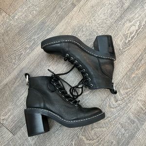 DOLCE VITA leather lace up booties 💕